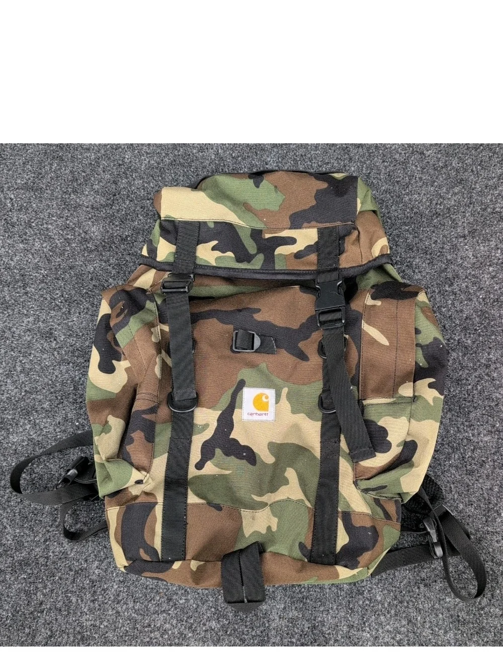 Carhartt Camouflage Guardian Backpack Hunting Hiking Outdoors Waist Strap RARE